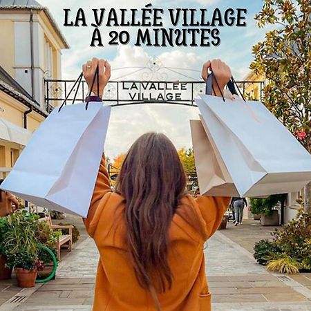 Calme Absolu, Terrasse Et Parking Entre Paris Et Disney Vaires-sur-Marne Eksteriør billede