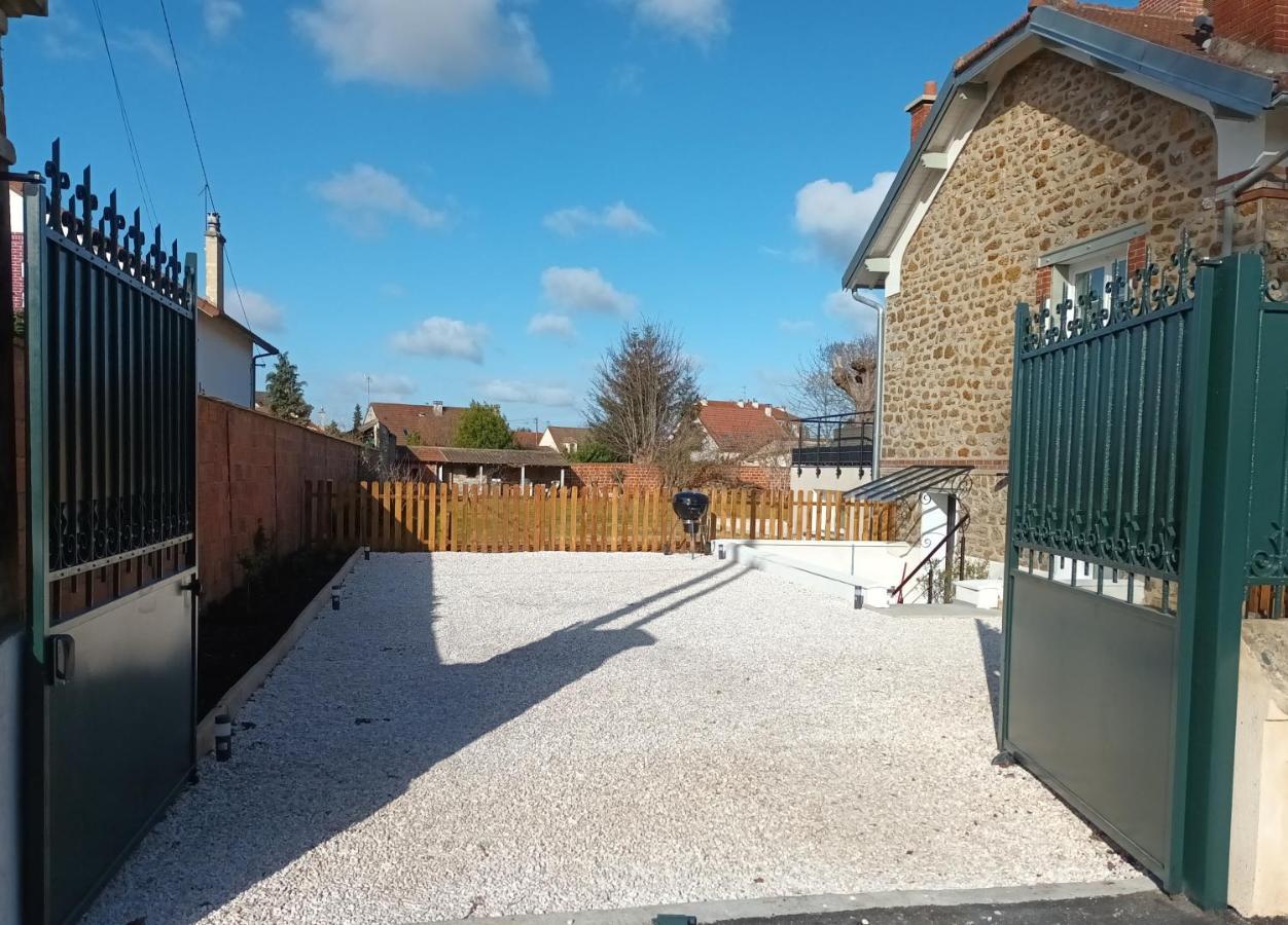 Calme Absolu, Terrasse Et Parking Entre Paris Et Disney Vaires-sur-Marne Eksteriør billede