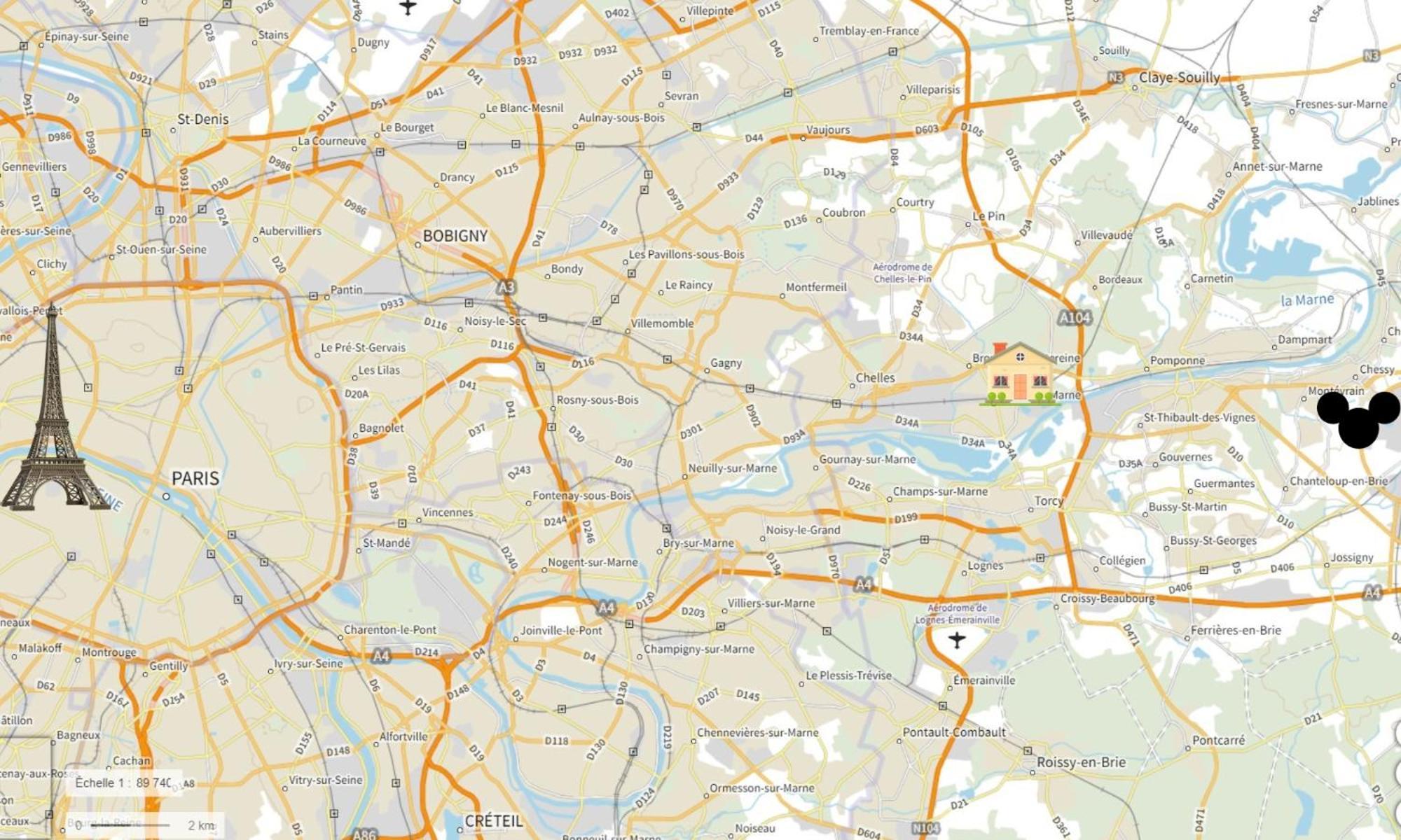 Calme Absolu, Terrasse Et Parking Entre Paris Et Disney Vaires-sur-Marne Eksteriør billede